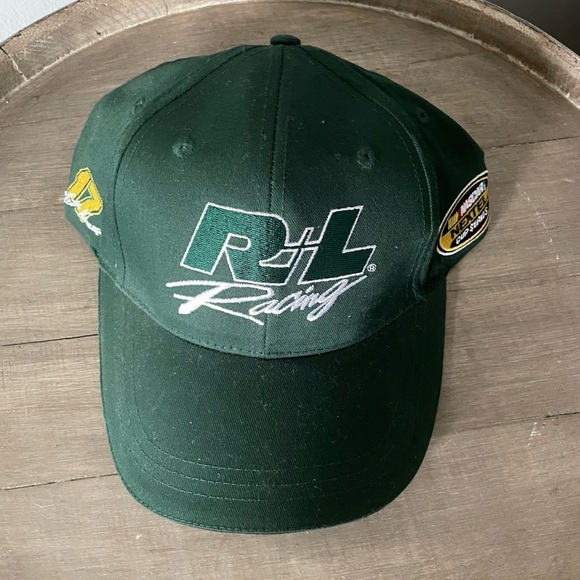 Nascar | Accessories | Vintage Nascar Rl Racing Green Cap | Poshmark